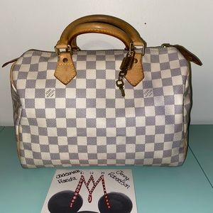 Louis Vuitton Damier Azur Speedy 30